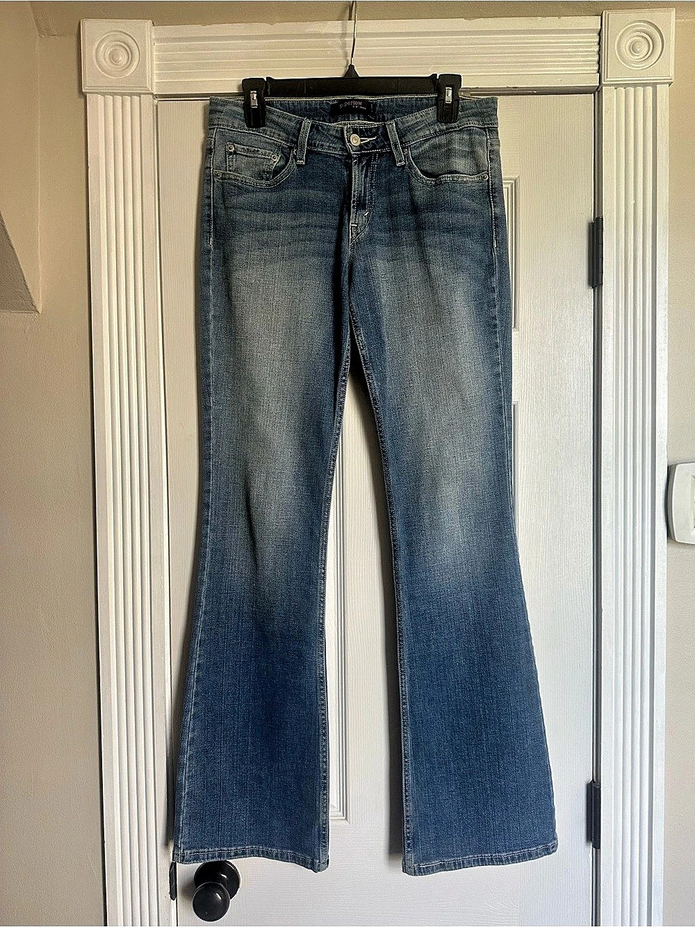 Levi's Superlow 518 Jeans Blue Flare Jeans
